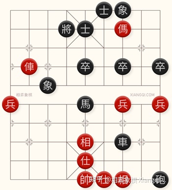 顿挫战术残局示意图