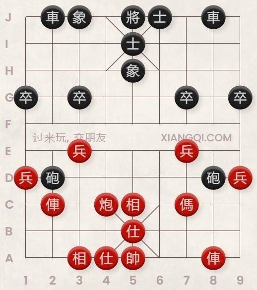 子力牵制作用示意图