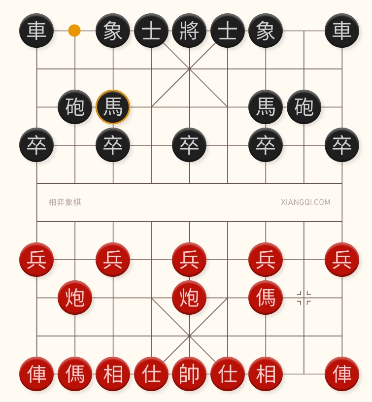 如何下象棋页面中的残局示意图